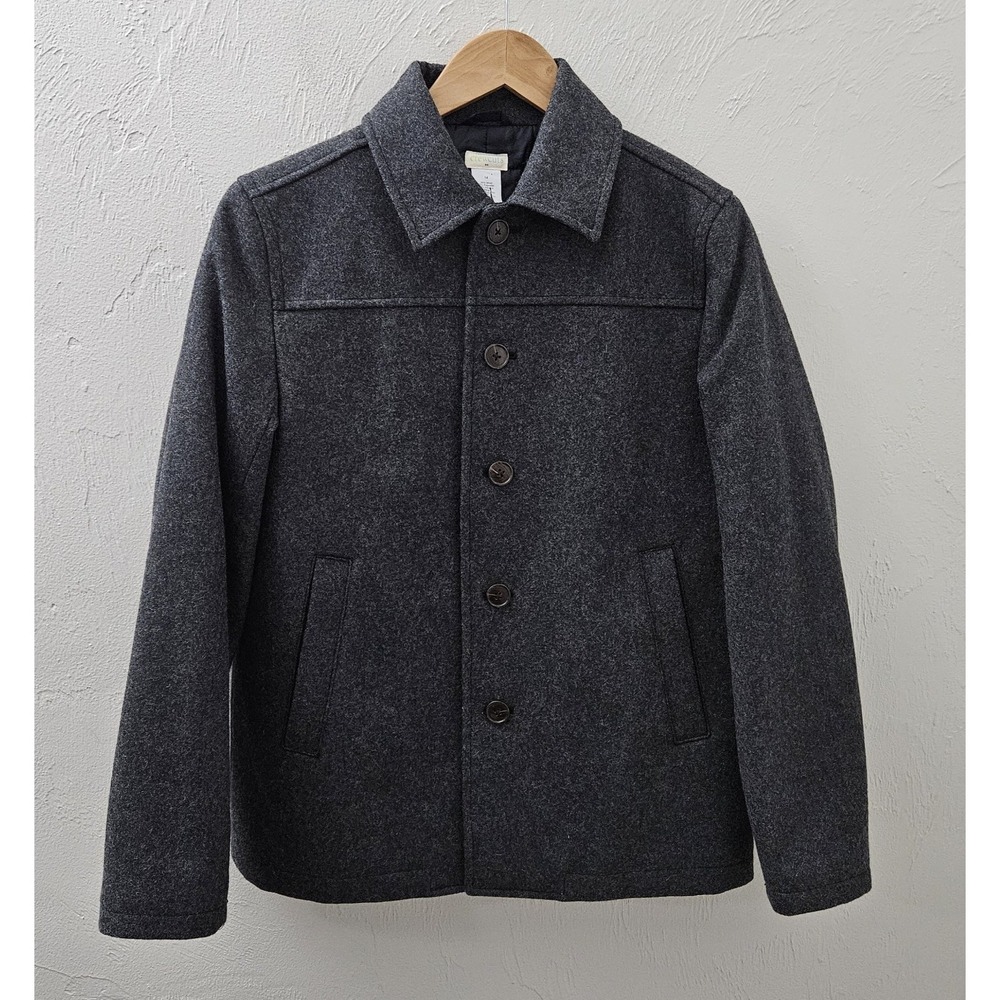 Crewcuts J.‎ Crew Kids Girls Wool Blend Dark Gray Coat Size 14 Thinsulate